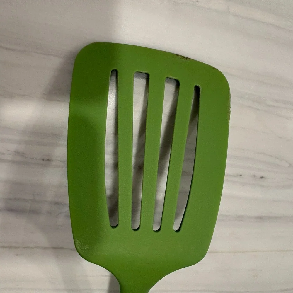 KitchenAid Green Apple Non Stick Heat Resistant Nylon Cooking‎ Slotted Turner